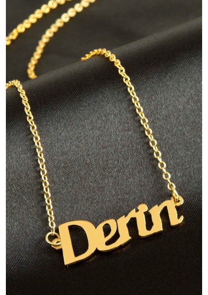 Ds-Derin Derin Isimli Kolye -Sarı