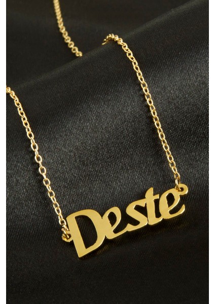 Ds-Derin Deste Isimli Kolye -Sarı