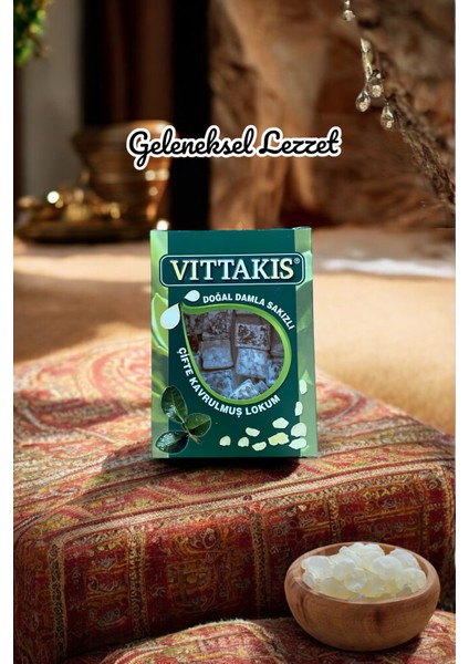 Doğal Damla Sakızlı Lokum Çifte Kavrulmuş 75 Gr. fırsatları