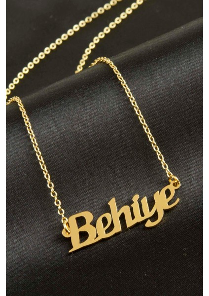 Ds-Derin Behiye Isimli Kolye -Sarı