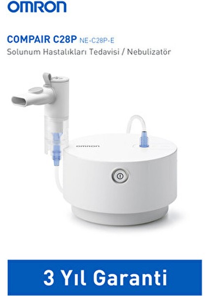 C28P Nebulizatör Kompakt Tasarım ile Ev ve Seyahat İçin Uygun Beyaz Renk fiyatları
