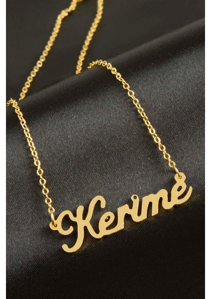 Ds-Derin Kerime Isimli Kolye -Sarı