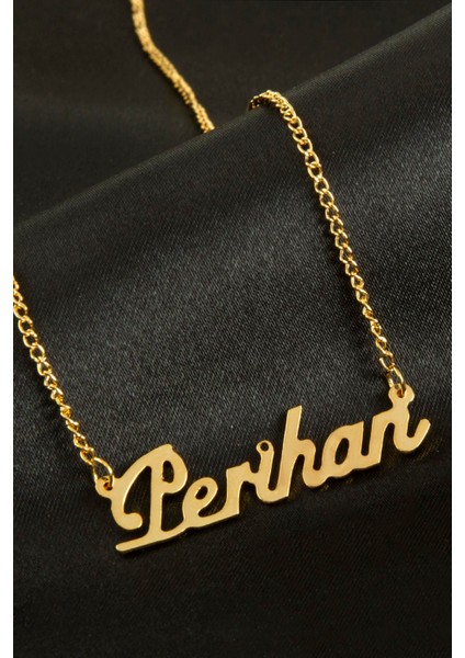 Ds-Derin Perihan Isimli Kolye -Sarı
