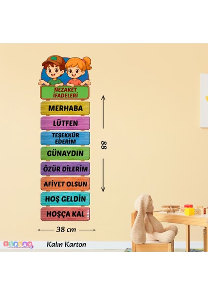 Nezaket Ifadeleri Panosu fiyatları