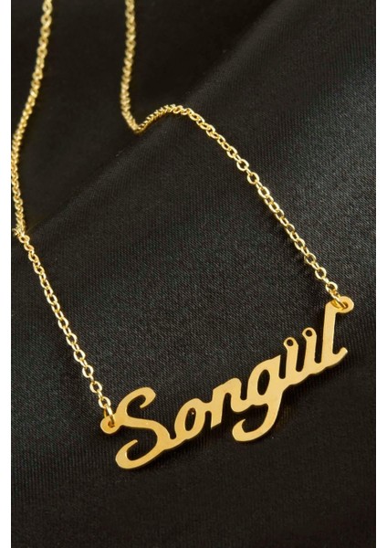 Ds-Derin Songül Isimli Kolye -Sarı