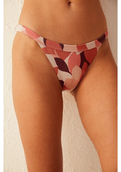 Çok Renki Simli Sparkle Süper Bikini Altı