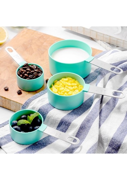 8ADET Yeşil B 8ADET Pişirme Araçları Mutfak Ölçüm Kaşığı Seti Paslanmaz Çelik Saplar Ölçüm Kabı Ölçekli Ölçüm Kaşığı Mutfak Alet (Yurt Dışından) fırsatları