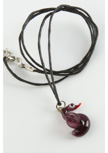 Ds-Derin Kuğu Cam Kolye-Renkli fiyatları