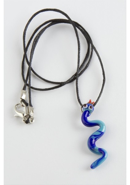 Ds-Derin Yılan Cam Kolye-Renkli fiyatları