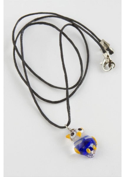 Ds-Derin Baykuş Cam Kolye-Renkli fiyatları