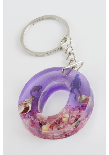 Ds-Derin O Harfli Epoksi Anahtarlık-Renkli fiyatları