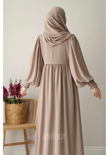 Hüsna Balon Kol Ferace Şal Hediyeli Takım Taş fırsatları