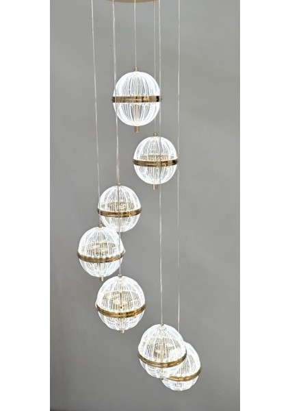 Modern LED Sarkıt Avize 6 Lı fiyatları