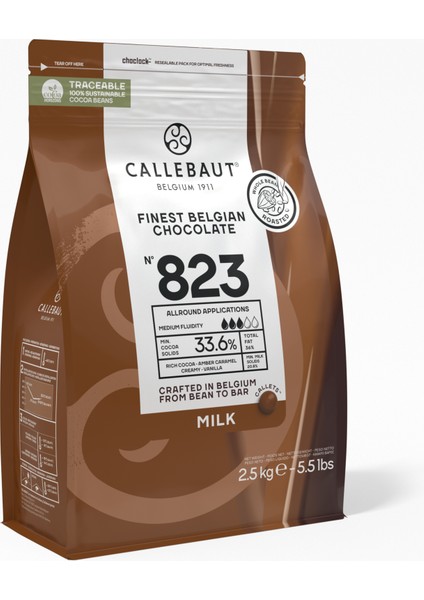 823 Sütlü Drop Çikolata 2.5 kg fiyatları