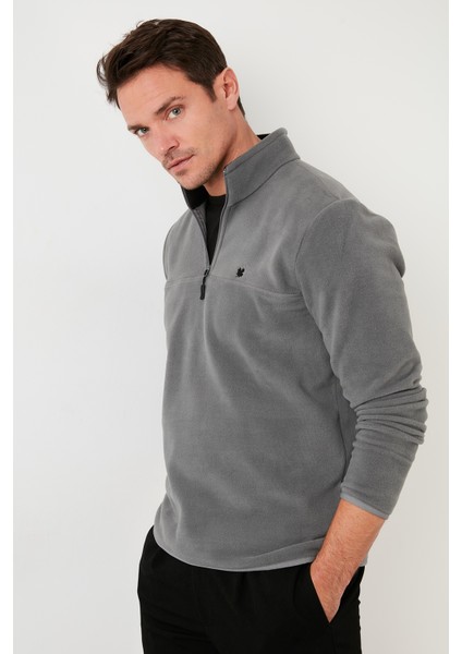 Slim Fit Anti-Pilling Tüylenme Yapmayan Bato Yaka Şardonlu 2'li Paket Polar Erkek Polar 5906001S2 fırsatları