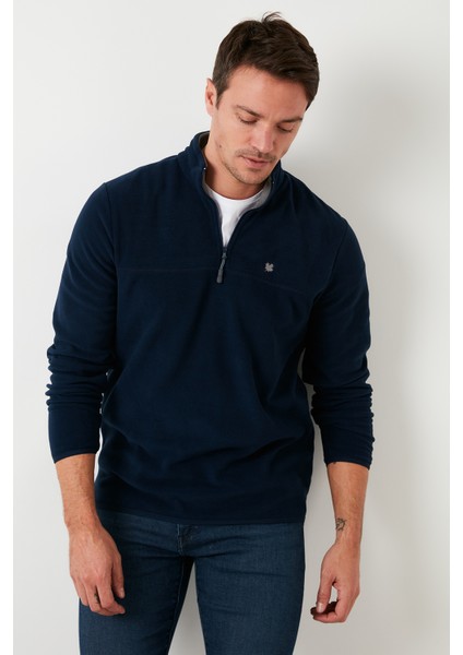 Slim Fit Anti-Pilling Tüylenme Yapmayan Bato Yaka Şardonlu 2'li Paket Polar Erkek Polar 5906001S2 modelleri