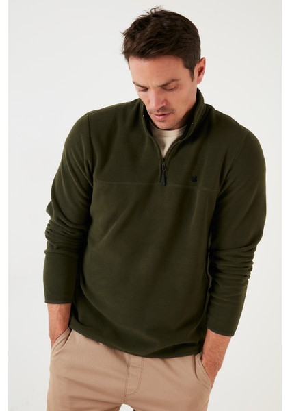 Slim Fit Anti-Pilling Tüylenme Yapmayan Bato Yaka Şardonlu 2'li Paket Polar Erkek Polar 5906001S2 modelleri