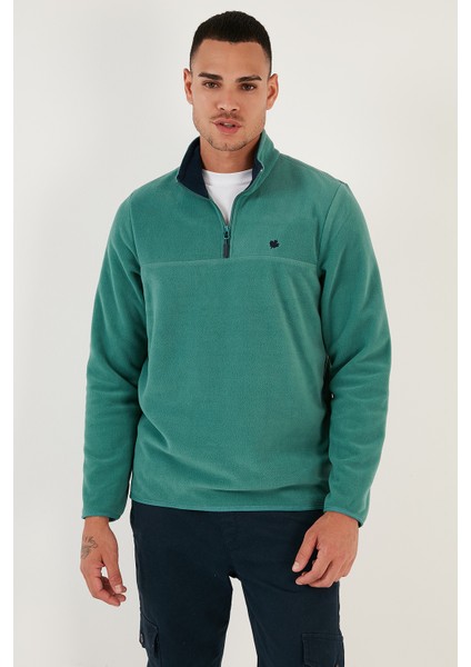 Slim Fit Anti-Pilling Tüylenme Yapmayan Bato Yaka Şardonlu 2'li Paket Polar Erkek Polar 5906001S2 modelleri