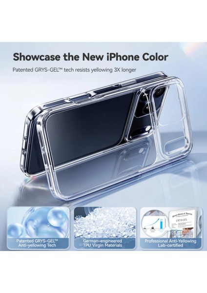 iPhone 17 Pro Kılıf Renksiz Şeffaf Kamera Korumalı Yumuşak Darbe Emici Ince Esnek Silikon Kapak modelleri