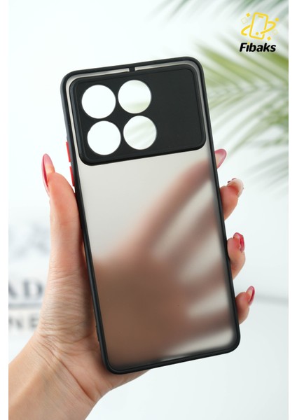 Poco F6 Pro Kılıf Mat Parmak Izi Yapmaz Kamera Korumalı Renkli Tuşlu Sert Silikon