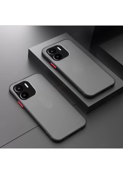 Xiaomi Redmi A1 Kılıf Mat Parmak Izi Yapmaz Kamera Korumalı Renkli Tuşlu Sert Silikon fiyatları