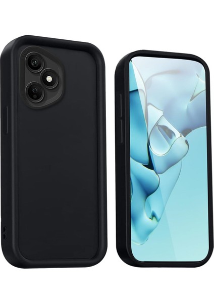 Honor 400 5g Kılıf Kamera Korumalı Yumuşak Dokulu Darbe Emici Siyah Silikon Kapak modelleri