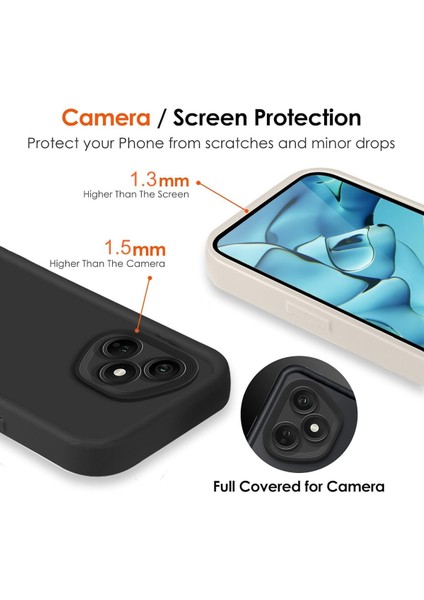 Honor 400 5g Kılıf Kamera Korumalı Yumuşak Dokulu Darbe Emici Siyah Silikon Kapak indirimleri