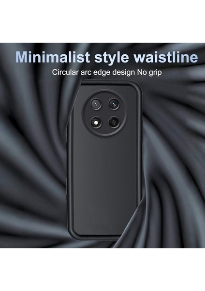 Honor Magic 7 Lite Uyumlu Kılıf Kamera Korumalı Yumuşak Dokulu Darbe Emici Siyah Silikon Kapak modelleri