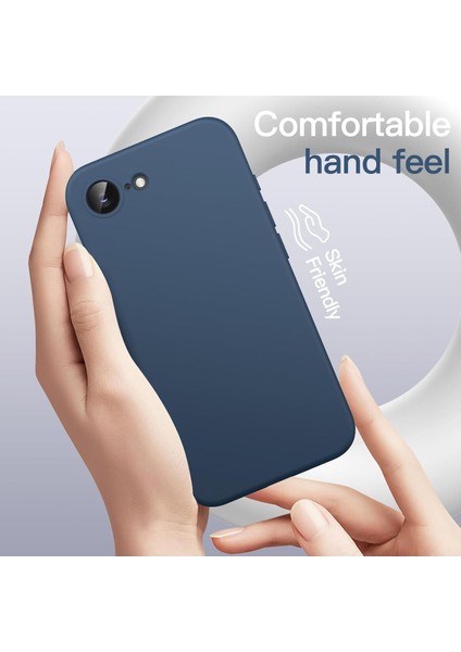 Apple iPhone 16E Kılıf Kadife Lansman Soft Yumuşak Liquid Silikon Kamera Korumalı Kapak modelleri