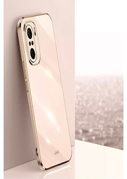 Xiaomi Redmi Note 10 Pro Uyumlu Kılıf Parlak Kenarlı Altın Işlemeli Kamera Korumalı Kapak fiyatları