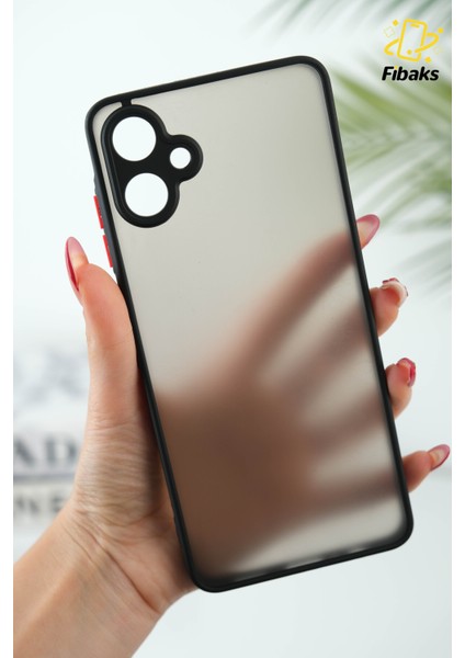 Samsung Galaxy A06 Kılıf Mat Parmak Izi Yapmaz Kamera Korumalı Renkli Tuşlu Sert Silikon