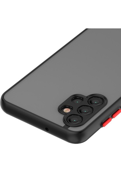Samsung Galaxy A23 Kılıf Mat Parmak Izi Yapmaz Kamera Korumalı Renkli Tuşlu Sert Silikon Kapak
