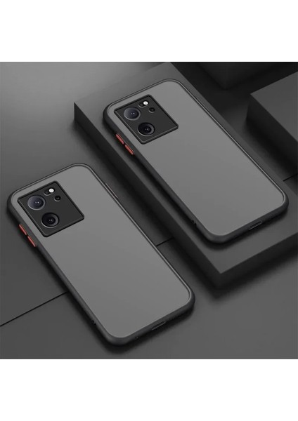 Xiaomi Mi 13T Pro Kılıf Mat Renkli Tuşlu Silikon fiyatları