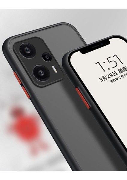 Poco F5 5g Kılıf Mat Parmak Izi Yapmaz Kamera Korumalı Renkli Tuşlu Sert Silikon indirimleri