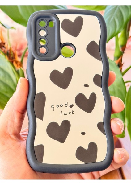 Xiaomi Redmi Note 8 Uyumlu Kılıf Aynalı Kalp Desenli Yumuşak Kenarlı Kamera Korumalı Silikon Kapak fiyatları