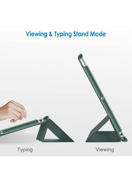 Apple Ipad 7. 8. 9. Nesil 10.2 Güçlü Manyetik Smart Kapak Devrilmez Standlı Uyku Modlu Tablet Kılıfı indirimleri