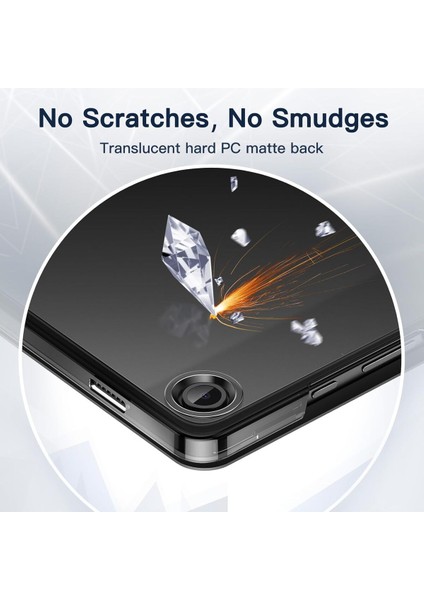 Samsung Galaxy Tab A9 Plus SM-X210 Güçlü Manyetik Smart Kapak Devrilmez Standlı Uyku Modlu Tablet Kılıfı fırsatları