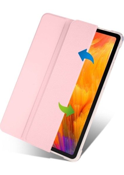 Huawei Matepad Se 10.4 Inç Kılıf Pu Deri Ön Arka Tam Koruma Standlı Katlanabilir Smart Kapak fiyatları
