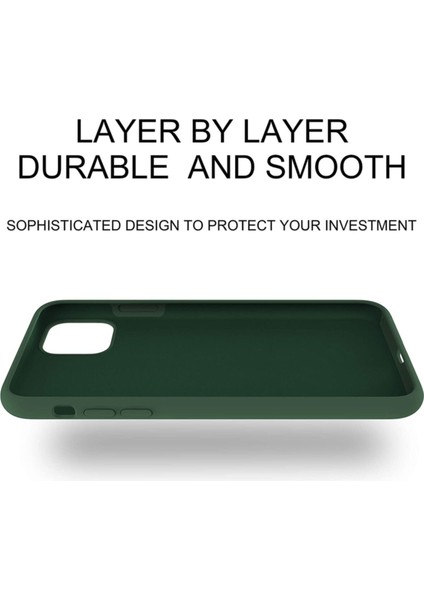 iPhone 12 Pro Kılıf Kadife Lansman Soft Yumuşak Liquid Silikon Kamera Korumalı Mara modelleri