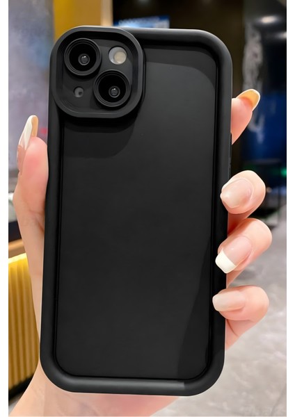 Apple iPhone 13 Kılıf Kamera Korumalı Yumuşak Dokulu Renkli Silikon Kapak