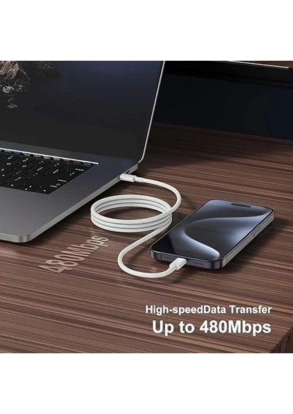 iPhone Samsung Xiaomi Huawei Type-c to Type-C 60W 1M Halat Örgü Hızlı Şarj ve Data Kablosu fırsatları