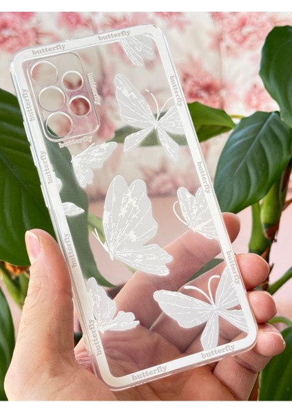 Samsung Galaxy A32 Uyumlu Kılıf Tasarımlı Desenli Kamera Korumalı Şeffaf Kelebek Esnek Yumuşak Silikon Kapak indirimleri
