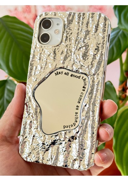 Apple iPhone 11 Kılıf Aynalı Dalga Tasarımlı Desenli Darbe Emici Kamera Korumalı Silikon Kapak modelleri
