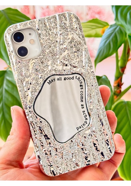 Apple iPhone 11 Kılıf Aynalı Dalga Tasarımlı Desenli Darbe Emici Kamera Korumalı Silikon Kapak indirimleri