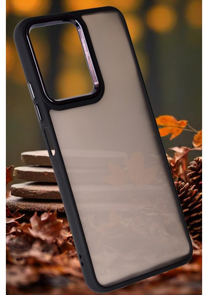 Xiaomi Redmi Note 12 Kılıf Metal Çerçeve Hassas Butonlu Renkli Buzlu Şeffaf Transparan Kapak fırsatları