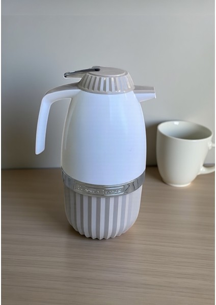 Şık Cam Termos Sızdırmaz Mandallı Kapak 12 Saat Sıcak, 24 Saat Soğuk 2lt Lüks Cam Termos indirimleri