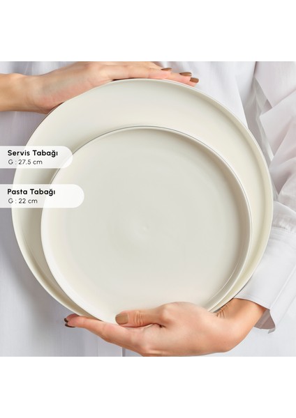 Stream Bone Sunset 53 Parça 12 Kişilik Yemek Takımı Platin indirimleri