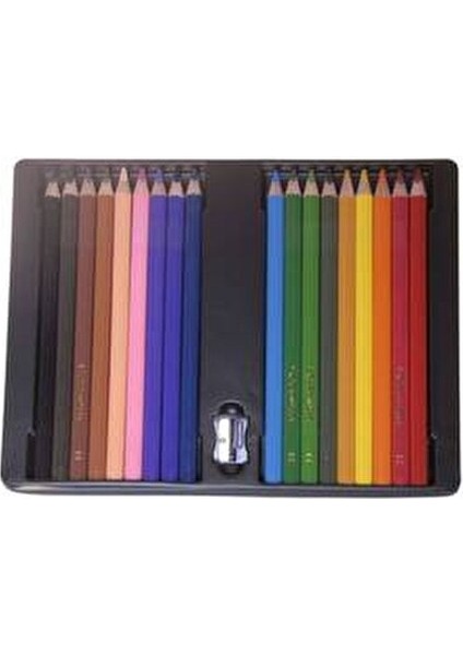 Jumbo Kuru Boya Kalem Seti 18 Renk Parlak ve Canlı Ergonomik Tasarım modelleri