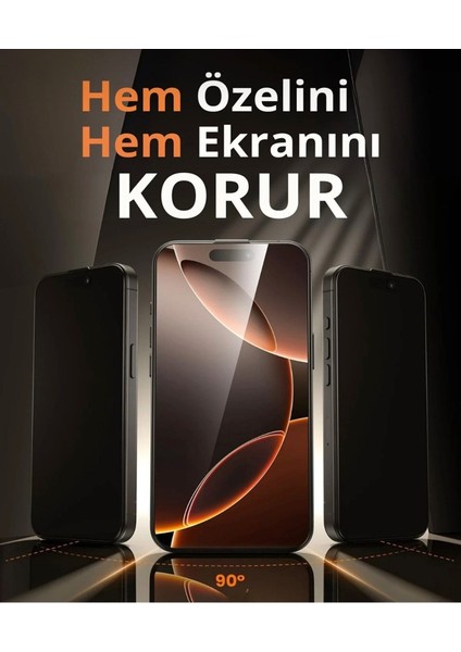 Iphone 17 Pro Max Hayalet Ekran Koruyucu 360 Kaplayan Yanlardan Görünmeyen Anti Sitatik Hd Görüntü fiyatları