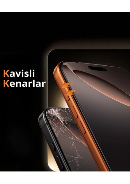 Iphone 17 Pro Hayalet Ekran Koruyucu Antisitatik Cam 360 Kaplama Darbelere Dayanıklı Esnek Cam Hd Görüntü Kalitesi fırsatları